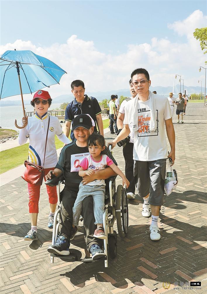 Disabled people run against the sea breeze to feel the warmth of the whole city news picture2Zhang